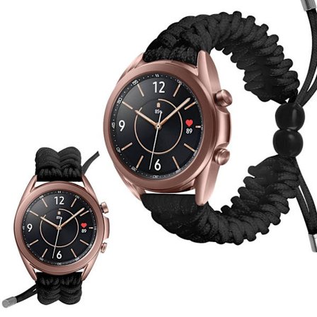 Samsung Galaxy Watch 3 (41mm) braided watch band - Black