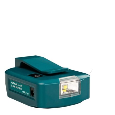 Adapter LED Working Light For Makita 14,4V/18V Li-on Batteri