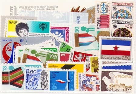 Logo/Symboler - Frimærkepakke - Postfrisk