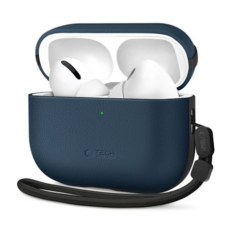 Tech-Protect Apple Airpods Pro 3 Skal Natural Fit - Marinblå