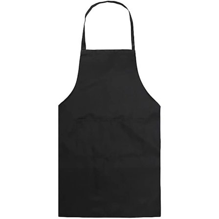 Hållbar och bekväm neutral kockförkläde med tvättbar framsida P