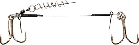 Wiggler Shad Shallow Stinger 14 cm TR13B-2/0 95Lbs