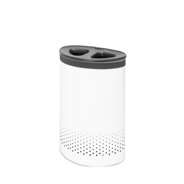 Tvättkorg 2 Fack 55L