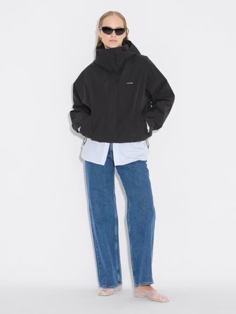 Holzweiler - Flow Rain Jacket - Black - Womens - Medium