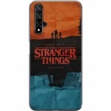 Huawei Nova 5t Genomskinligt Skal Stranger Things