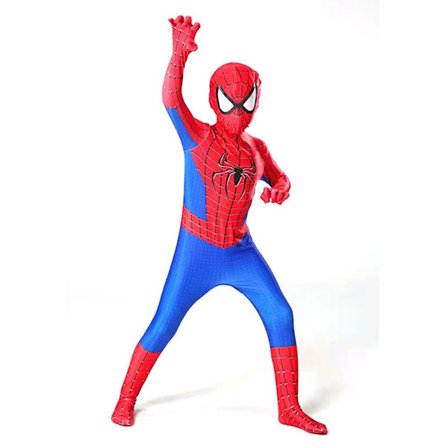 3-12 år Kids Spider-man Cosplay kostyme zy 1 z