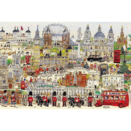 Voksen puslespil 1000 brikker Puslespil Legetøj Landskabsanimation Papirpuslespil Dekorativt maleri Øvelse Hjernetænkning