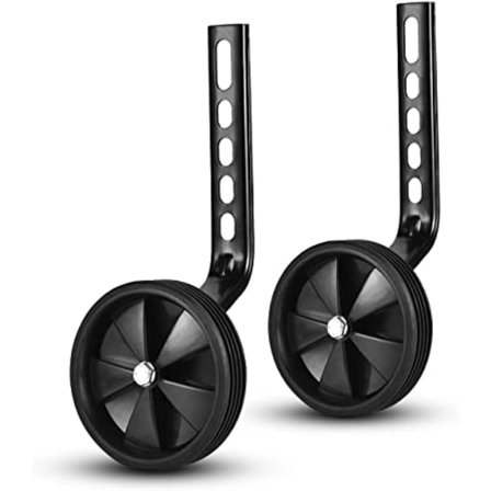 (1 Pari, Musta) Pyörän Apupyörät Lapsille Pyörän Vakaajat