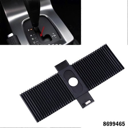 Kompatibel med Volvo C30 C70 S40 V50 8699465 växelspaksknopp panel dammskydd tillbehör
