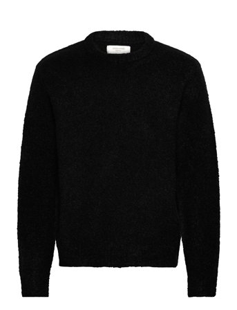 Jack & Jones Jormeadows Knit Boucle Crew Neck - Black - S
