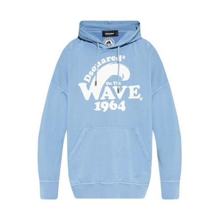 Dsquared2 Sweatshirts Hoodies Blå, Herre, Størrelse: XL