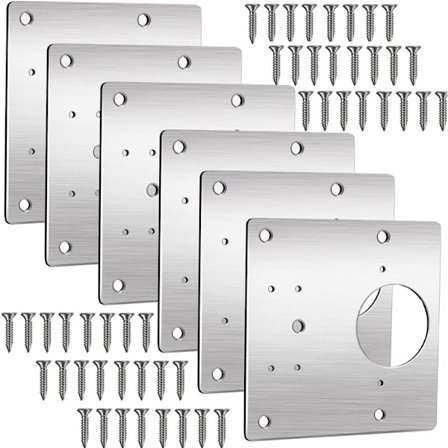 Hängselreparationsplatta, 9 9 cm skåp möbler låda fönster gångjärn