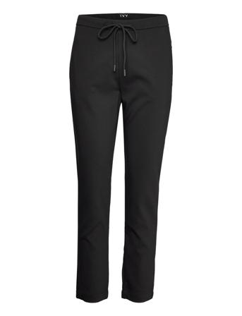 Alice Sports Pant Bottoms Trousers Slim Fit Trousers Black IVY Copenhagen