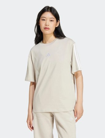 adidas Sportswear W 3S Sj Bf T - Beige - S