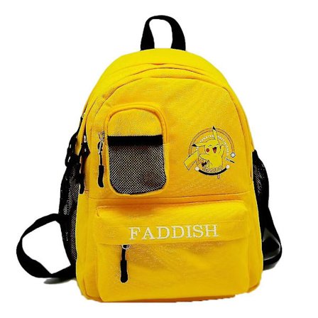 Barn Ryggsäck Pikachu Cartoon Casual Ryggsäck