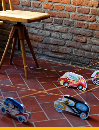 Djeco Vroom - Multi/patterned - ONE SIZE