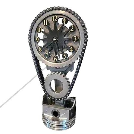 Pyörivä Vaihteisto Kellon Teollisuus Steampunk Vintage Retro Koti Sisustus Kellon, liikkuva Vaihteisto Kellon, metalli Edi