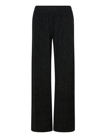 Gina Tricot Velvet Trousers - Black - M