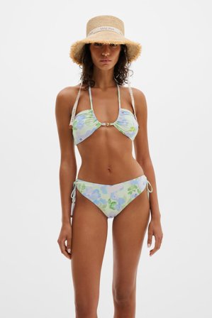 Malina - Blanka bikinioberteil - XL - Pastel Floral Pistachio