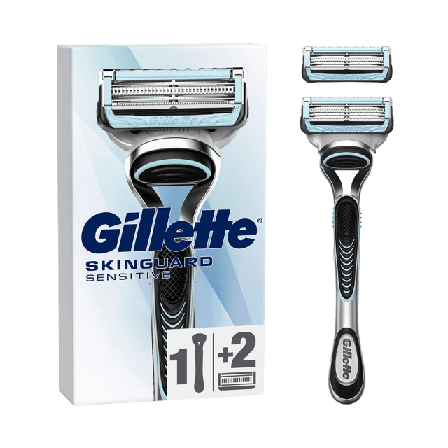 Gillette ProShield Rakhyvel för män, 1 rakhyvel, 2 rakblad Rakning Herr PCS