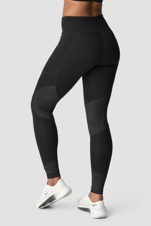 ICANIWILL - Endurance Tights Wmn Black- Sportlegging - Dames - sportkleding van ICIW