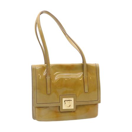 Salvatore Ferragamo Pre-owned, Handbag Beige, Dames, Maat:ONE Size,synthetisch