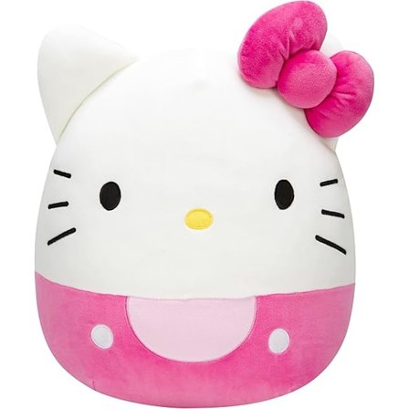 Squishmallows Sanrio 30 cm Rosa Kjole Legg til i Gruppen, Ultramyk Kosedyr Medium, Lekeplysj