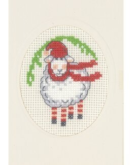 Broderipakke Kort Sau - Permin