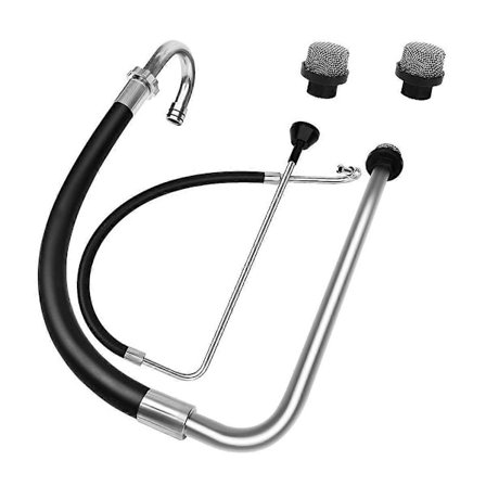 Slange- og returløpssett, medfølgende 2 rustfrie stålfiltre, Kompatibel med Graco 390 395 490 495 595 Airless Spraying