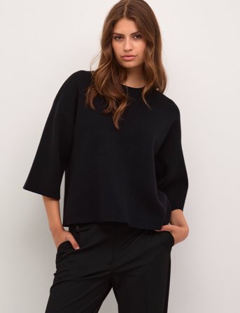 Karen By Simonsen Doddiekb Knit Tee - Black - M