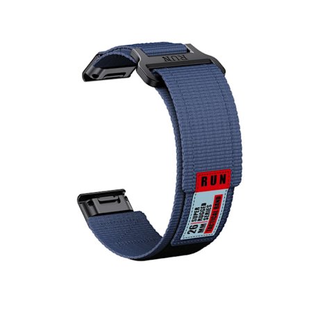 Garmin Fenix 8 -kellohihna, nailon Blue 26 mm