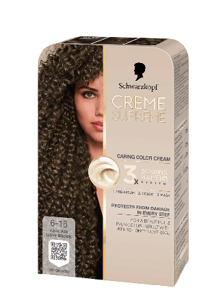 Schwarzkopf Creme Supreme Hårfärg Dam Brun 1 ST