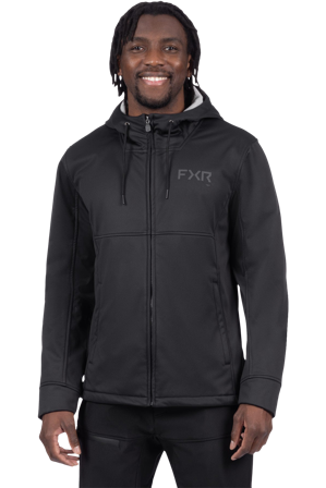 Veste Softshell Cross/Enduro FXR Hydrogen Noir/Asphalte M