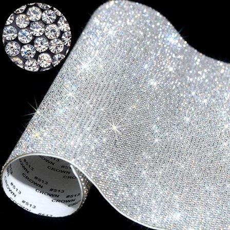 12000 bitar Bling Bling Rhinestone Sheet Rhinestones Sticker DIY