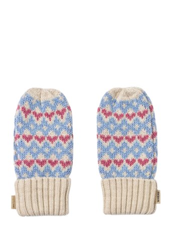 Wheat | Jacquard Mittens Haansi | M