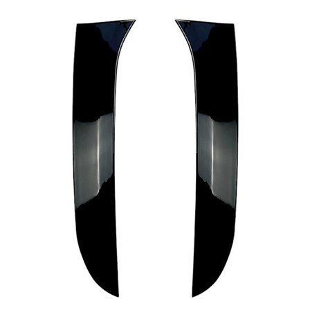 Blank svart bakre sidevinge takspoiler klistremerker trimdeksel for Golf 6 Mk6 Variant Wagon