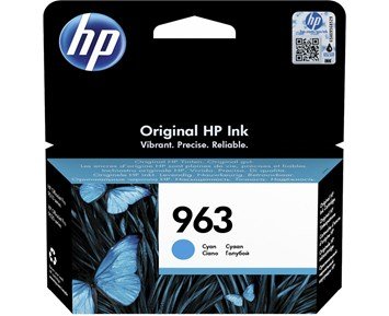 HP-963 Cyan-HP 963 Cyan blekkpatron (3JA23AE)-Printing ink, toner & paper-Blekkpatroner