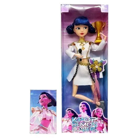 Dukkelegetøj Kpop Demon Hunters Action Figur Legetøj Rumi Mira Zoey Smuk Prinsesse Baby Pige Dukker Plast DIY Legetøj til Piger