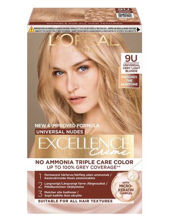 L'Oréal Paris L'oréal Paris Excellence Universal Nudes 9U Universal Very Light Blonde - Nude - ONE SIZE