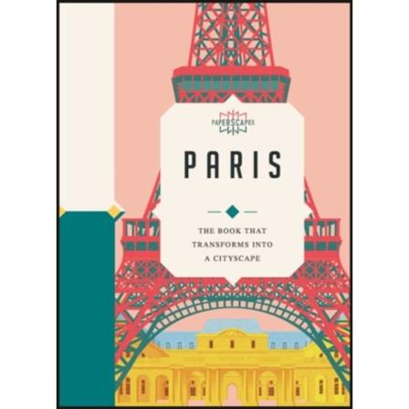 Paperscapes: Paris (inbunden, eng)