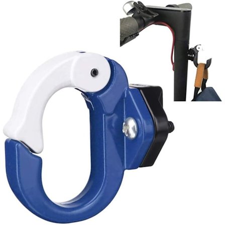 Metallkrok Monteringssats Aluminium Krok Monteringsfäste för Xiaomi Mijia M365/M365pro Elektrisk Scooter Blå