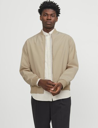 Jack & Jones Jprccillusion Bomber Sn - Beige - M