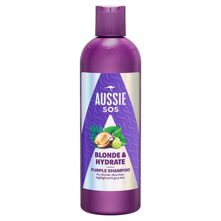 Aussie SOS Blonde & Hydrate Shampoo 300 ml, Hår, Shampoo, Hårshampoo