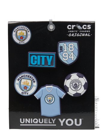 Manchester City 5Pck Blue Crocs