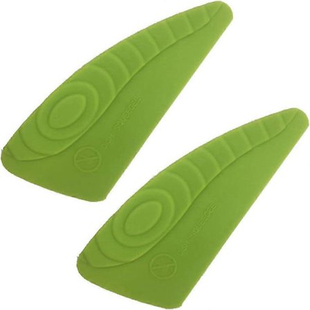 Nyttig 2 stk. silikon oppvasknal og skrape for vask og rengjøring – kjøkkenverktøy for restaurant og hjem (tilfeldig farge)