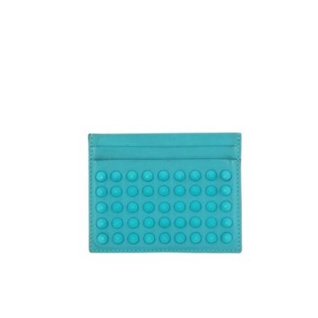 Christian Louboutin Pre-owned Holded leather card door Blå, Dame Vintage Accessories, Størrelse: ONE Size