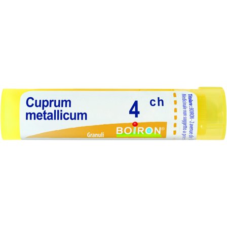 Boiron Cuprum Metallicum Granuli 04Ch Tubo 4g