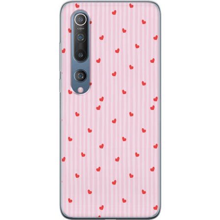 Kompatibel Mobilcover til Xiaomi Mi 10 5G Rosa hjärtan