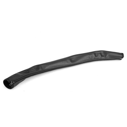 Svart PU-lær Baby Barnevogn Håndtak Armlene Beskyttelsesdeksel