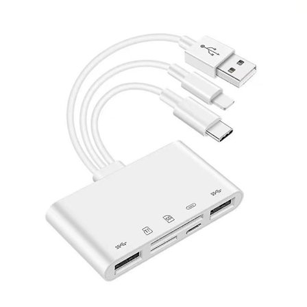 Otg Usb Kamera Multimemory Adapter Til -sd Tf Kortlæser Kit Til For 13 Konverter